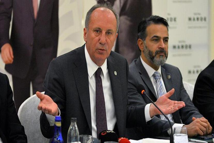 Muharrem İnce: Erdoğan'a inanmadığım gibi 6'lı masaya da inanmıyorum