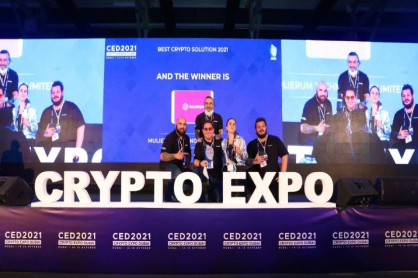 Mulierum, Dubai Crypto Expo 2021'de En İyi Kripto Çözümü ödülünü aldı