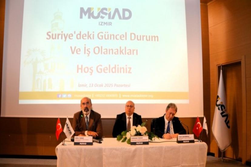 MÜSİAD İzmir'de Suriye Ekonomisi ve İşbirliği Fırsatları Ele Alındı