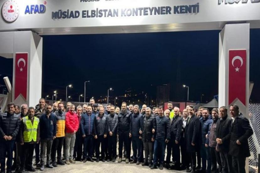 MÜSİAD İzmir, Elbistan’da Gönül Sofraları Kurdu
