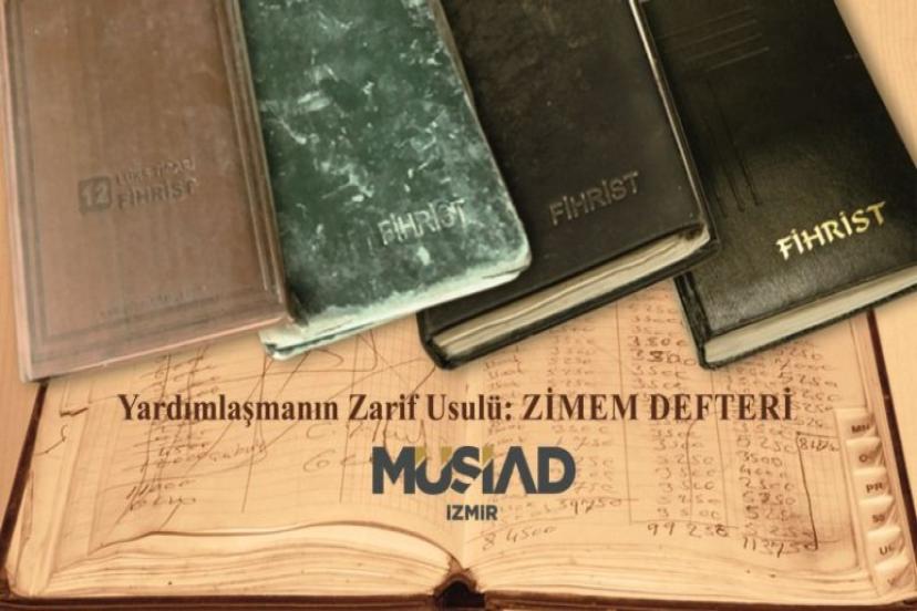 MÜSİAD İzmir, ZİMEM Defteri Geleneğini Sürdürüyor