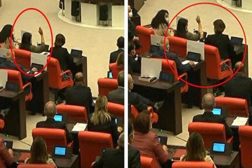 Oylamada dikkat çeken an! HDP'li Buldan tezkereye yanlışlıkla evet dedi