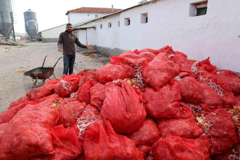 Pahalılık vatandaşın belini bükerken, üreticinin elinde kalan soğanlar depolarda çürüyor