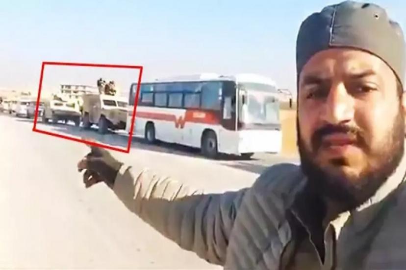 PKK'lı Teröristler Halep'ten ABD Zırhlılarıyla Kaçtı