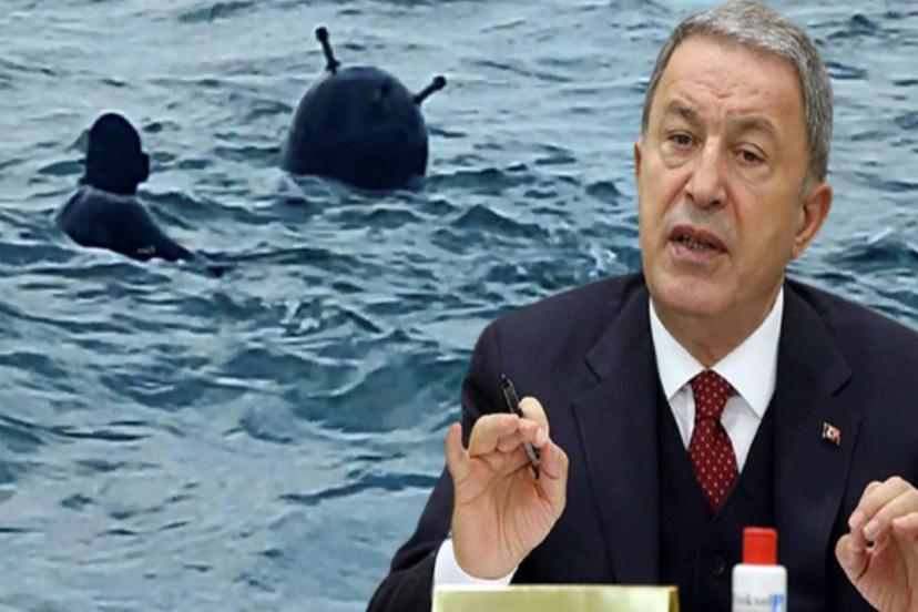 Bakan Akar, Türkiye'ye kurulmak istenen mayın komplosunu anlattı