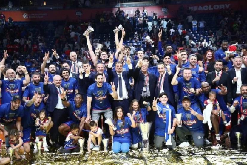Real Madrid'i Deviren Anadolu Efes Üst Üste 2. Kez Şampiyon!