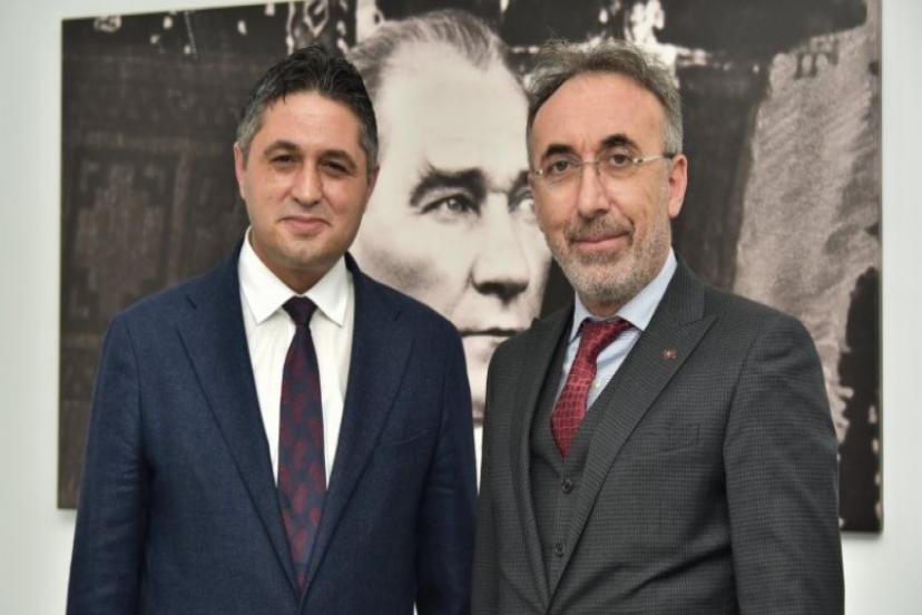 Sanayi Bölgeleri Genel Müdürü Fatih Turan’dan Aliağa Belediyesine Ziyaret