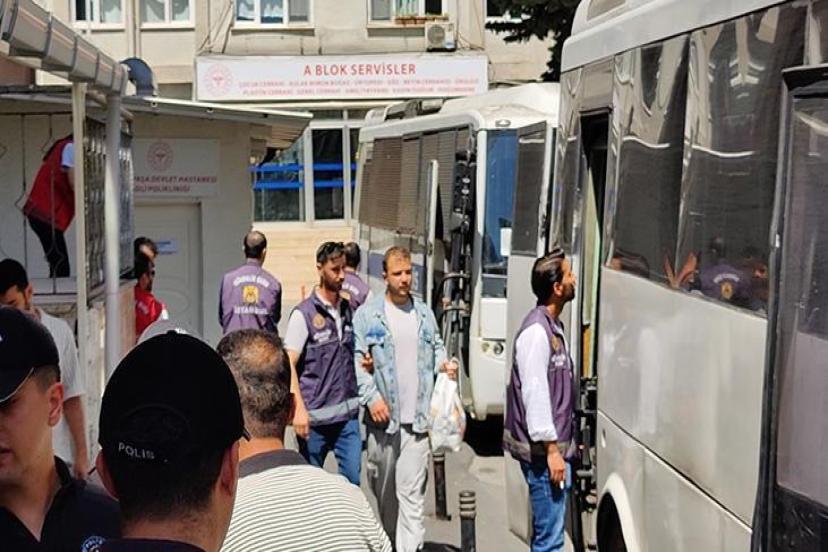 Saraçhane'de gözaltına alınan 7 kişi tutuklandı