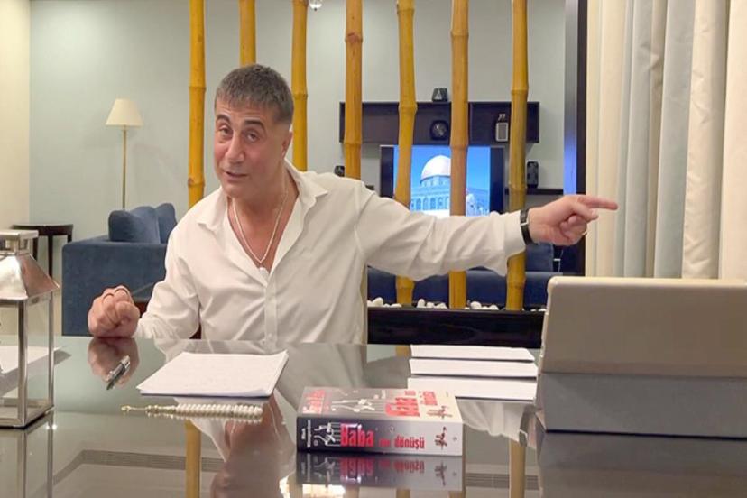 Sedat Peker'den uzun süre sonra yeni görüntü! Ahmet Kaya şarkısıyla mesaj verdi