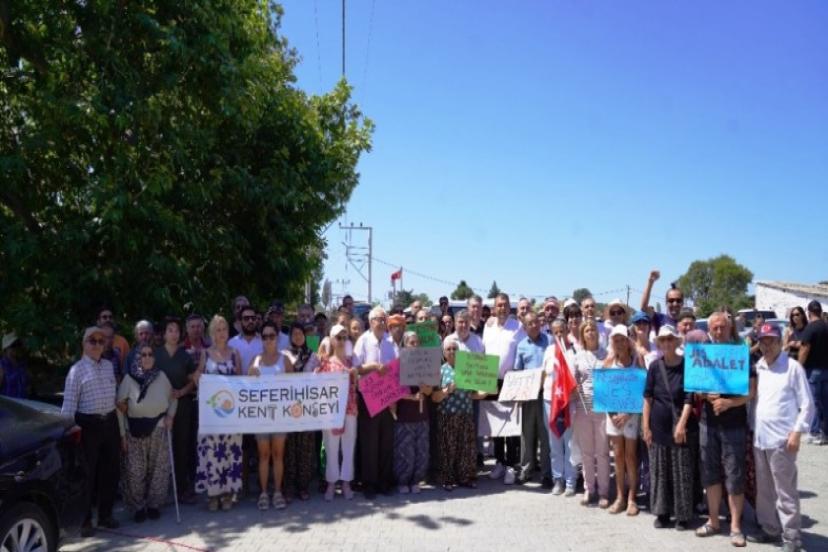 Seferihisar Gölcük’te JES’e geçit yok!