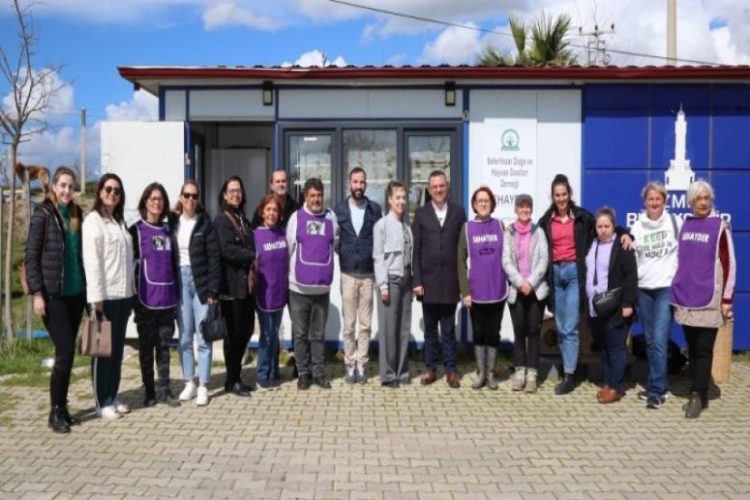 SEHAYDER'i ziyaret eden Aydın: 'Hayvan barınağı 7 gün 24 saat hizmet verecek’