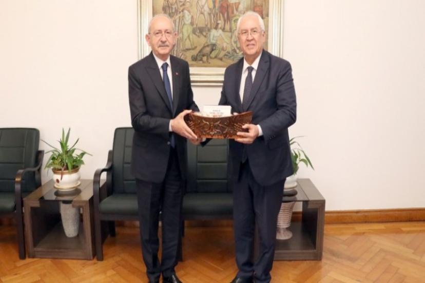 Selvitopu'dan Kılıçdaroğlu'na 'Hayırlı Olsun' Ziyareti