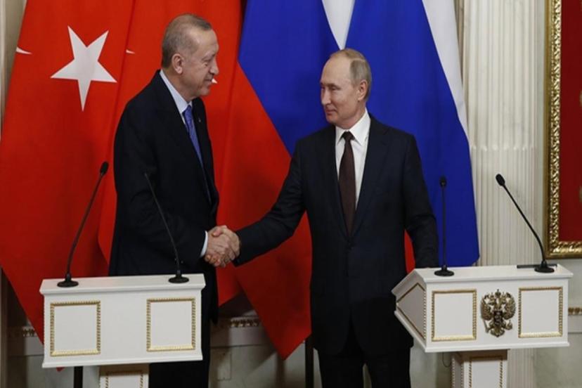 Cumhurbaşkanı Erdoğan yarın Rusya lideri Putin ile görüşecek