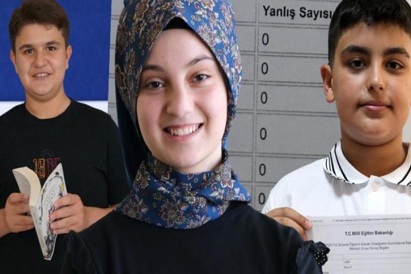 Son Dakika LGS Haberleri: LGS Türkiye 1.'si! Tüm soruları doğru yanıtladı...