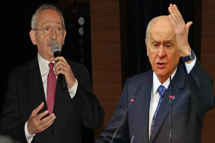 Sosyal medya yıkılıyor! Kılıçdaroğlu, Bahçeli'nin paylaşımına dil çıkarma emojisi ile karşılık verdi