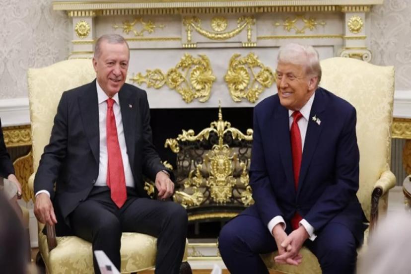 Tarihi zirve sonrası Trump'tan açıklama:'Erdoğan ile harika bir toplantı yaptık'