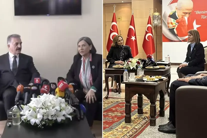 Tarihte bir ilk! MHP ve DEM Parti arasında bayramlaşma