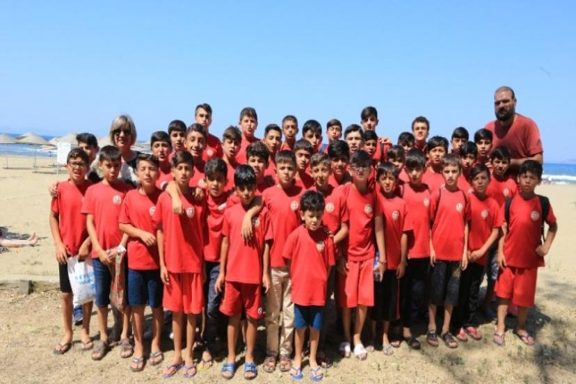 Terör mağduru çocukların en mutlu günü