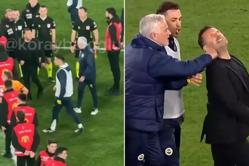 TFF'den Mourinho kararı! Olaylı Fenerbahçe-Galatasaray derbisinin PFDK sevkleri belli oldu