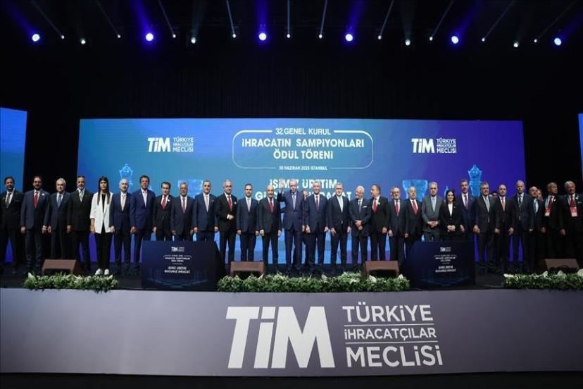 TİM İhracatın Şampiyonları Ödül Töreni gerçekleştirildi