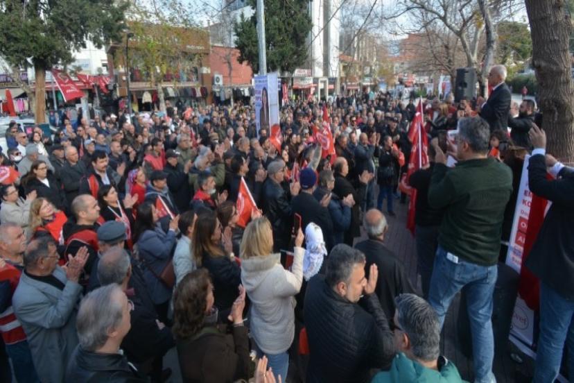 TİP, Çiğli’de Halk Buluşması İle Seçim Yürüyüşünü Başlattı
