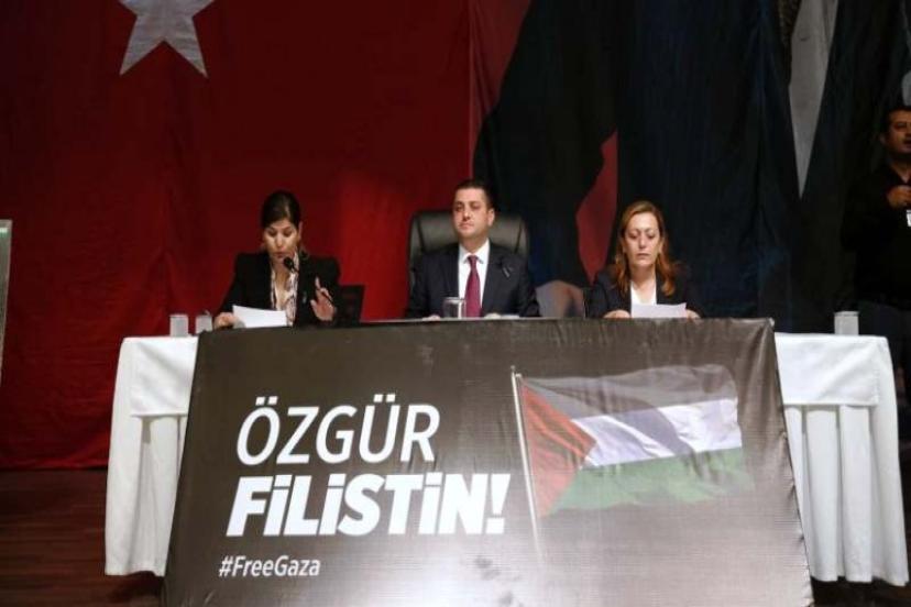 Torbalı Meclisi’nde İsrail’in saldırılarına lanet