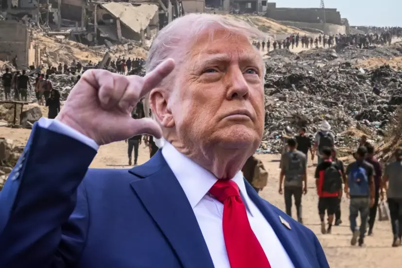 Trump'tan Gazze garantisi: Kimse zorla yerinden edilmeyecek