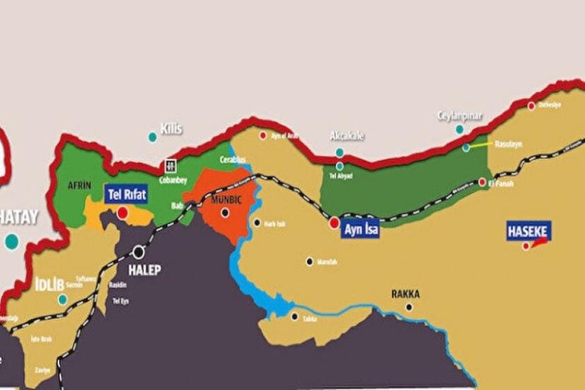 TSK Pençe Kilit Attı, PKK Suriye'de Rus Ve ABD Korumasındaki Suriye'ye Kaçıyor