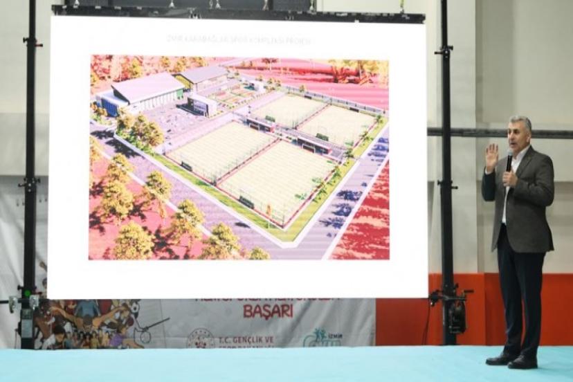 Tunç’tan Karabağlar ‘da amatör kulüplere büyük müjde