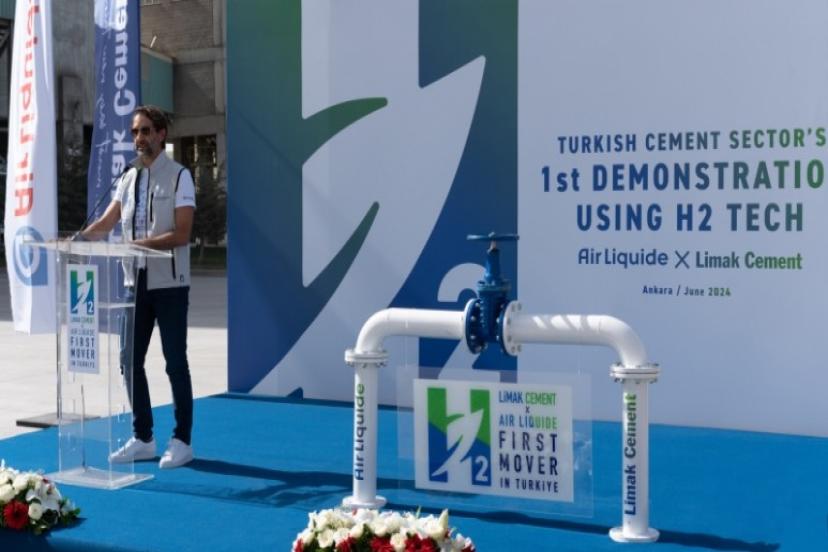 Türkiye'de bir ilk: Limak Çimento hidrojen yakıtlı çimento üretim testlerini başarı ile gerçekleştirdi