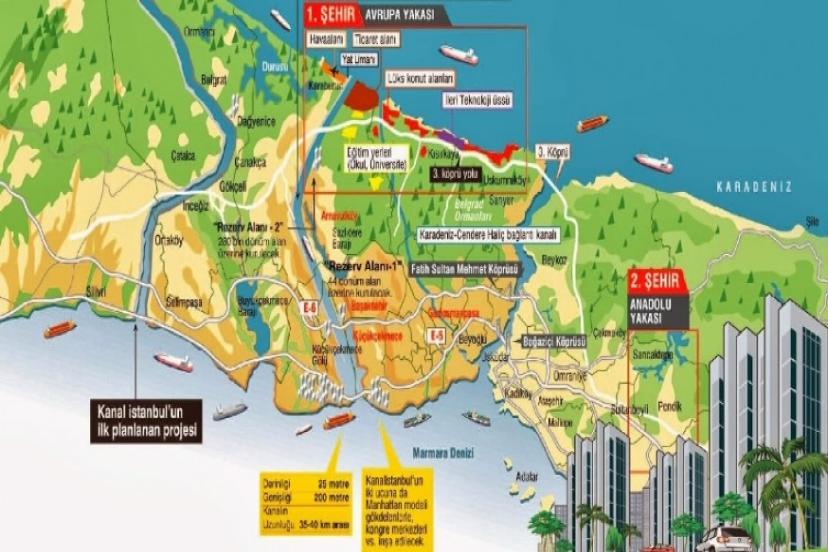 Cumhuriyet Tarihinin En Büyük Projelerinden Kanal İstanbul Takvimi Açıklandı!