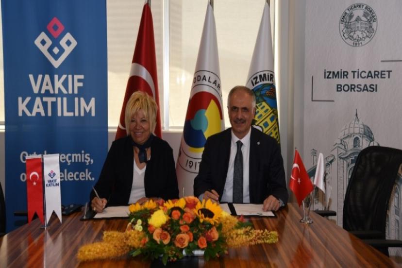 Vakıf Katılım ile İzmir Ticaret Borsası arasında iş birliği protokolü imzalandı