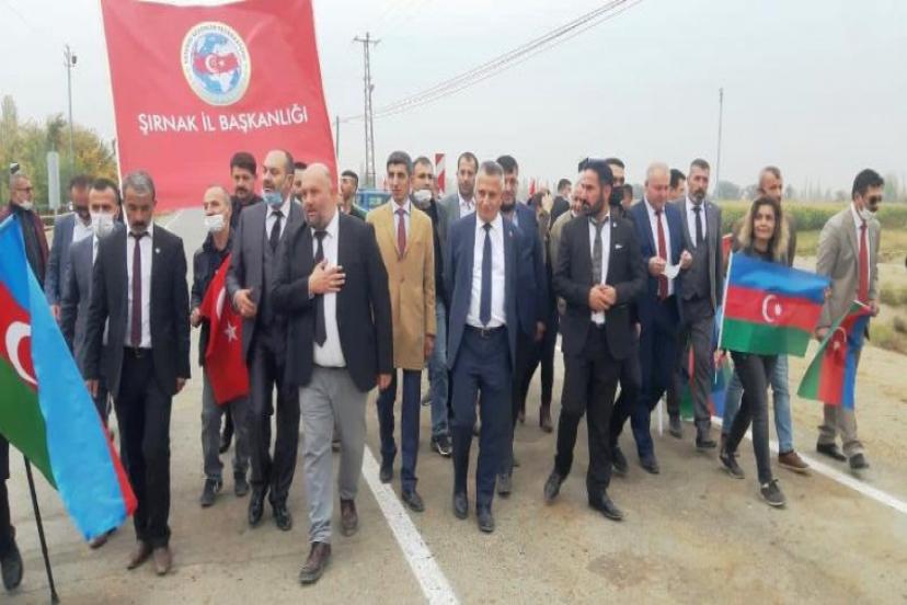 Vatanını Sevenler Federasyonundan Azerbaycan'a Destek