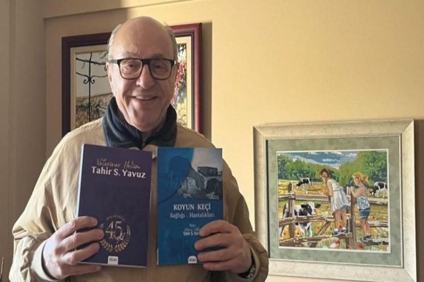 Veteriner Hekim Tahir S.Yavuz’dan Beş yılda 14 kitap