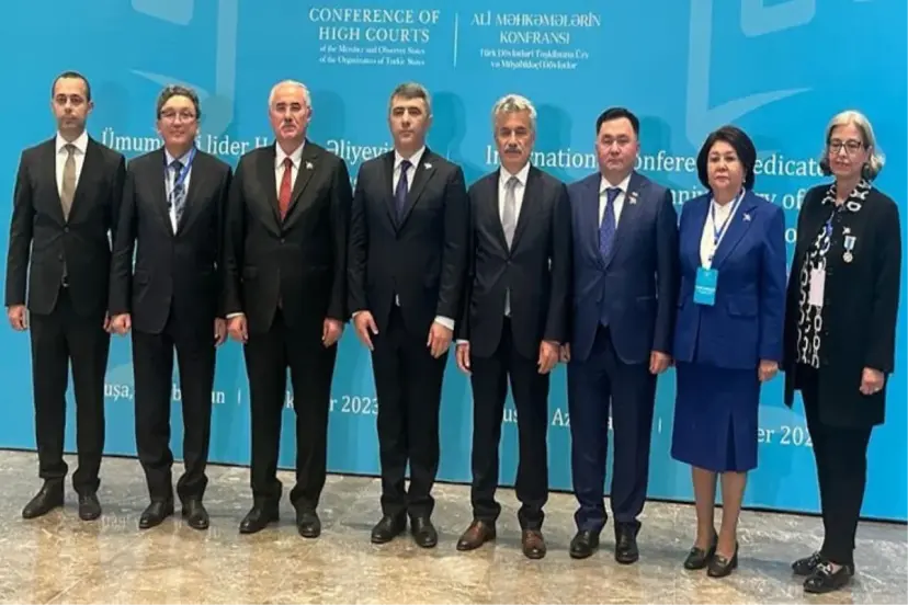 Yargıtay Başkanı Akarca, Türk Devletleri Yüksek Mahkemeleri Konferansı'nın Kuruluş Toplantısı'na katılmak için Azerbaycan'a ziyaret gerçekleştirdi